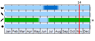 Phenogram based on the literature