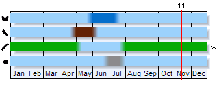 Phenogram based on the literature