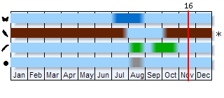 Phenogram based on the literature
