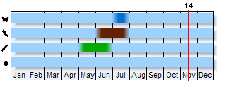 Phenogram based on the literature
