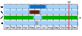 Phenogram based on the literature