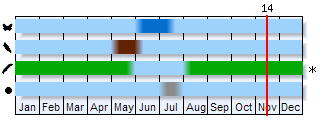 Phenogram based on the literature