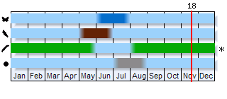 Phenogram based on the literature