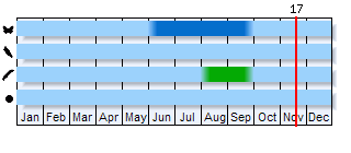 Phenogram based on the literature