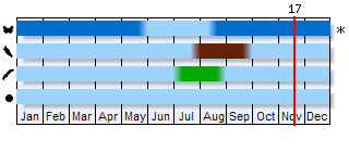 Phenogram based on the literature
