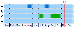 Phenogram based on the literature
