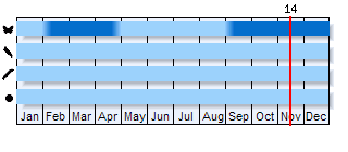 Phenogram based on the literature