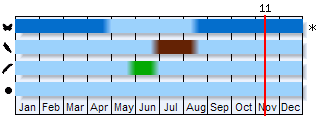 Phenogram based on the literature
