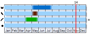 Phenogram based on the literature