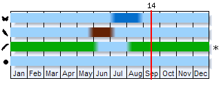 Phenogram based on the literature