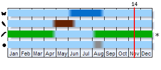Phenogram based on the literature