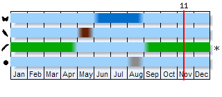 Phenogram based on the literature