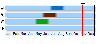 Phenogram based on the literature