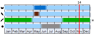 Phenogram based on the literature