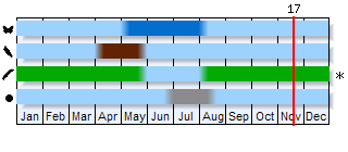 Phenogram based on the literature