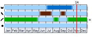 Phenogram based on the literature