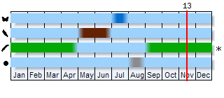 Phenogram based on the literature
