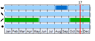 Phenogram based on the literature