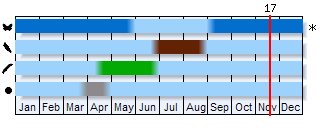 Phenogram based on the literature
