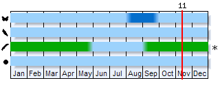 Phenogram based on the literature