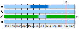 Phenogram based on the literature