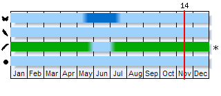 Phenogram based on the literature