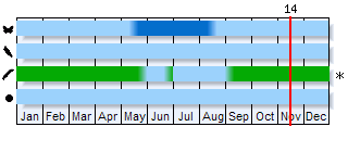 Phenogram based on the literature