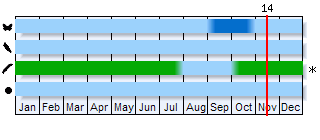 Phenogram based on the literature