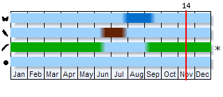 Phenogram based on the literature